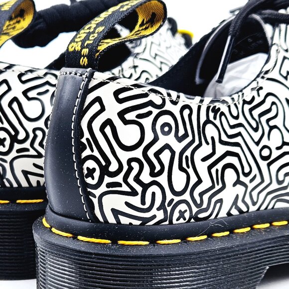 Dr. Martens 1461 Keith Haring Printed Leather Oxford Shoes • Men 4, Women 5M - Picture 8 of 10